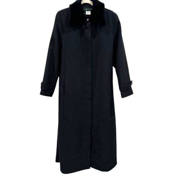 Vintage Harvé Benard Loden Wool/Fur Coat - Picture 4 of 8